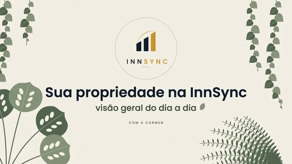 Visão geral: a sua propriedade na InnSync