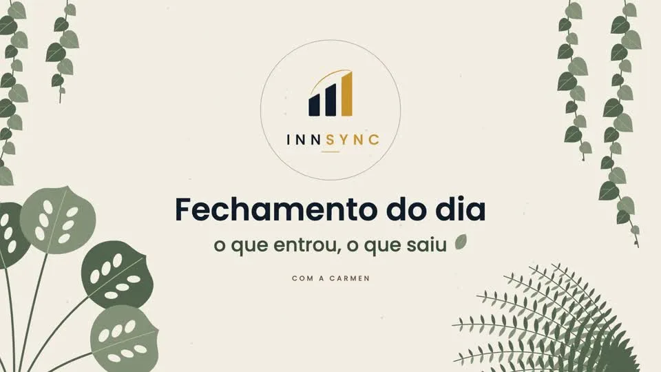 Fechamento do dia
