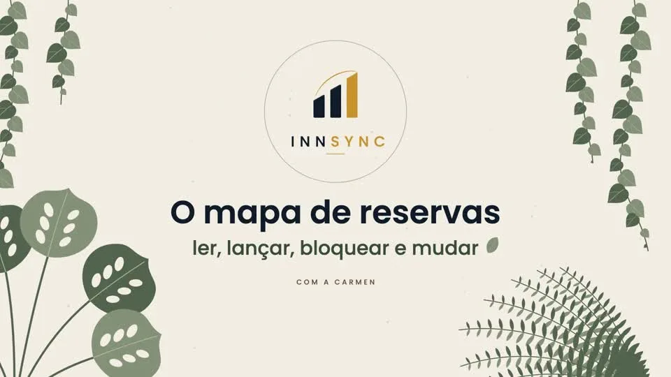 O mapa de reservas
